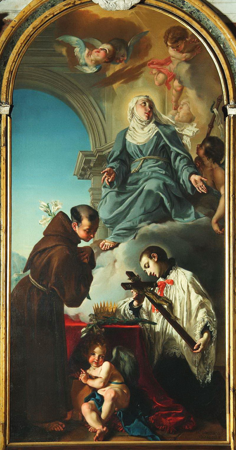 Sant'Angela Merici Sant'Antonio da Padova e San Luigi